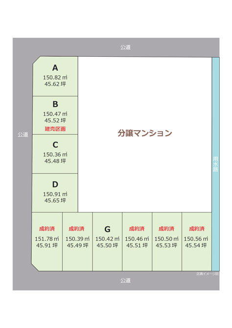 区画図