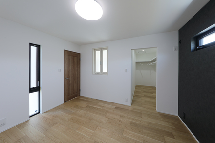 家族のプライベート空間＆収納をしっかり確保