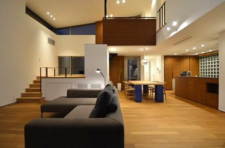 開放的な大空間LDK